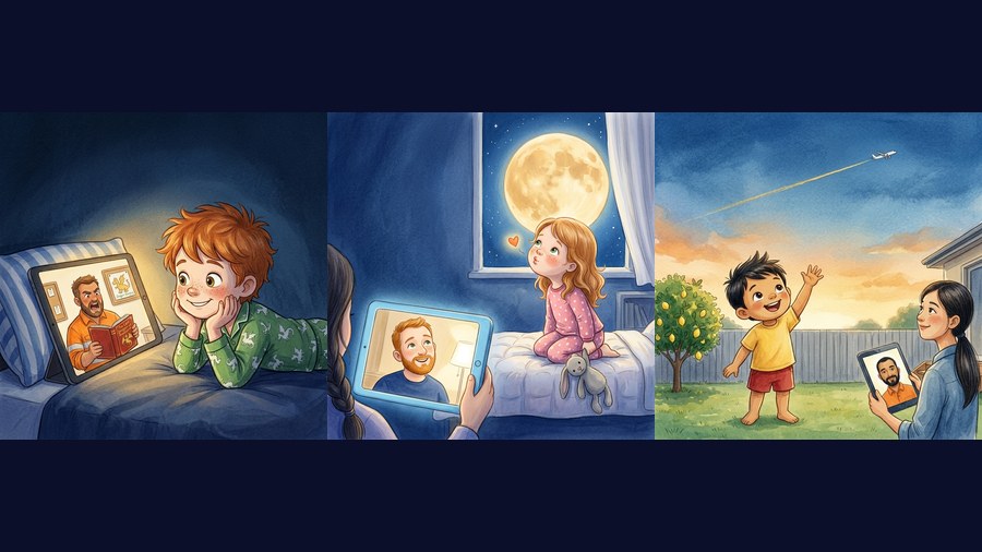 Three picture books from the free StoryLink library