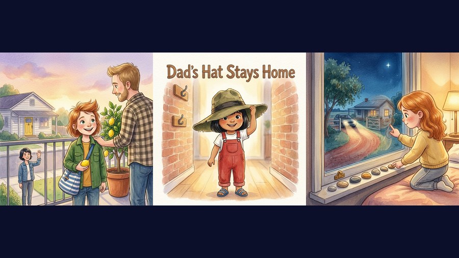 Three picture books from the free StoryLink library